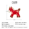 Light luxury and cute enamel little horse brooch, festive and adorable zodiac horse pin, exquisite and high-end best-selling clothing and accessories Specification image